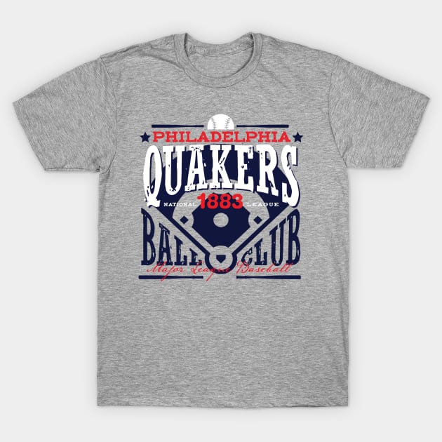 Philadelphia Quakers T-Shirt by MindsparkCreative